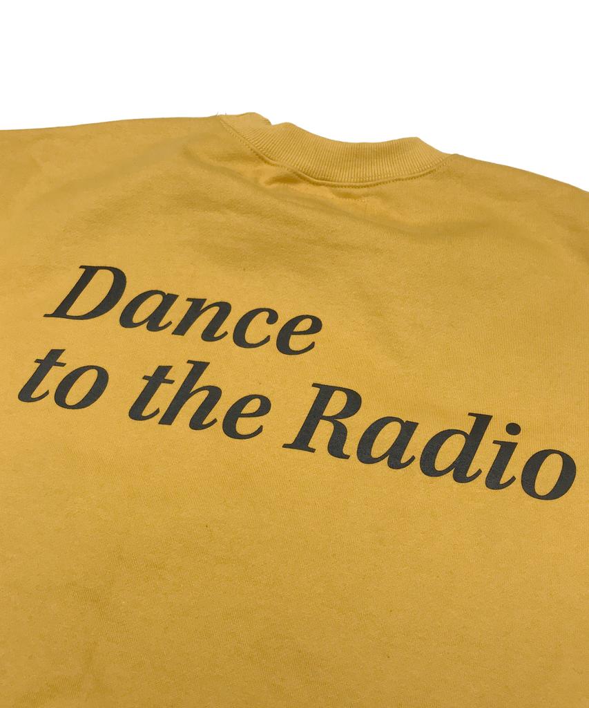 AND NEWSTANDARD Dance To The Radio Sweatshirt (Yellow)