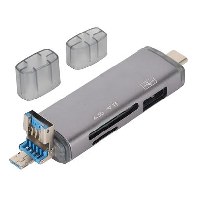 Kartenleser OTG USB C USB MICRO USB 5Gbps Ultraslim Plug and Play Speicherkartenleser für Telefon PC