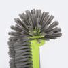 Pool Cleaning Brush Corner Cleaning Scrubber Head with Handle Wide Brush Head with Semi-spherical Bristles for Pool Wall Tile