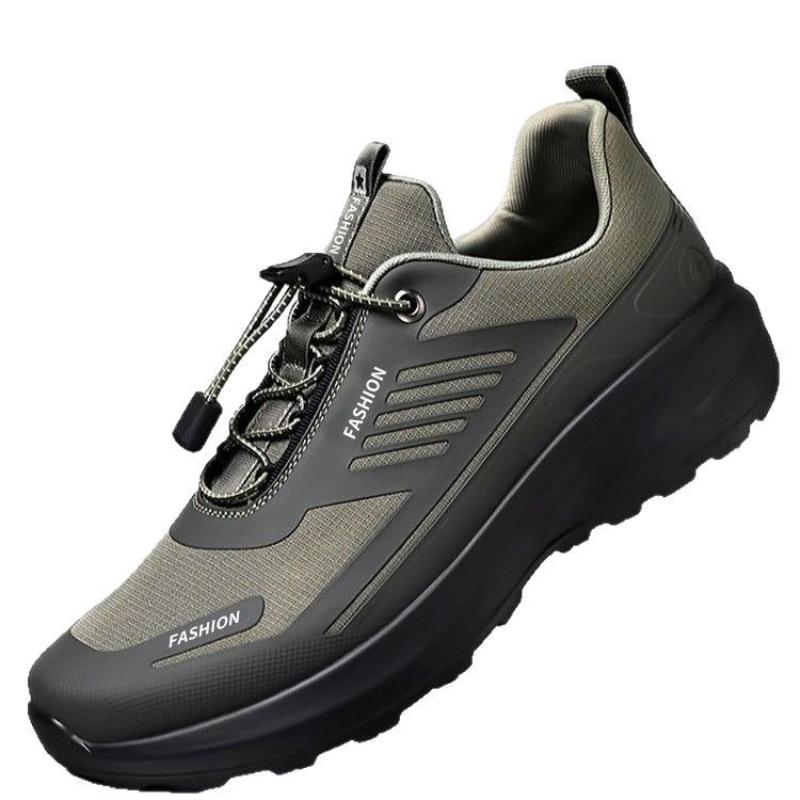 2025 Men's Spring and Autumn New Breathable Soft Bottom Anti Slip Sports and Leisure Shoes