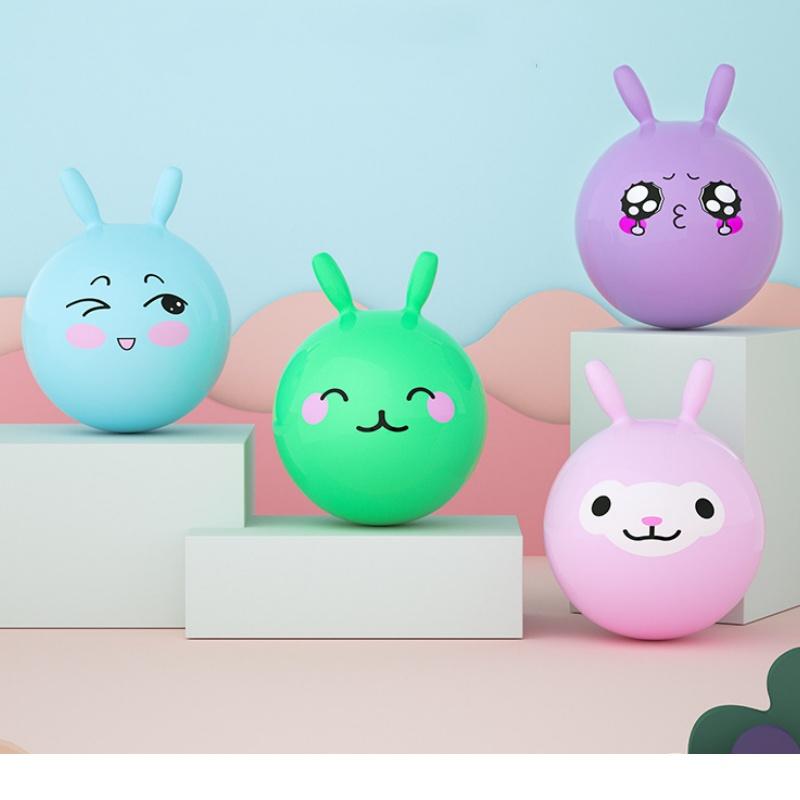 Bouncing Ball 18" Hopper Ball with Handle  Marble Bouncy Balls Hopping Toys Inflatable Hop Ball Jumping Ball for Boys Girls