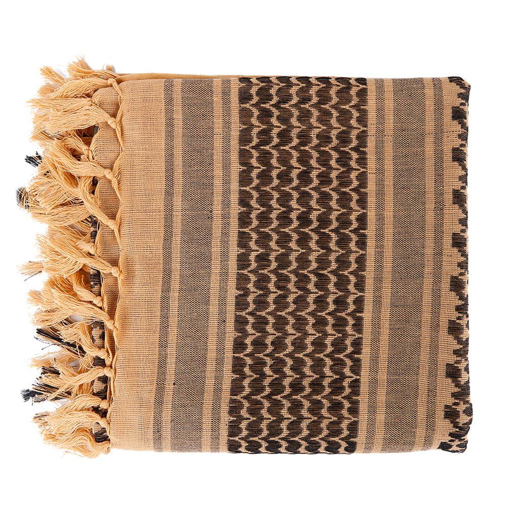 New Camping Hiking Scarf For Men Women Arab Square Scarf Outdoor Keffiyeh Shawl Neck Cover Head Wrap Bandanas Desert Scarve