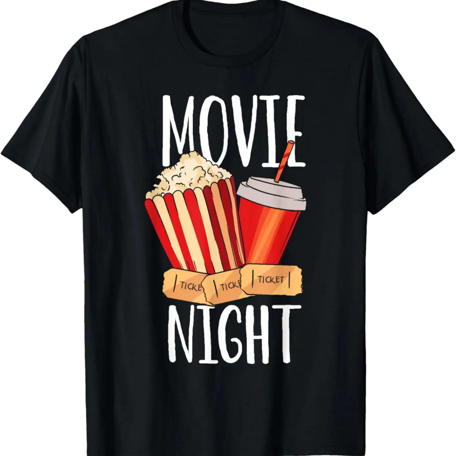 

Movie Night Party - Movie Night T-Shirt S чёрный