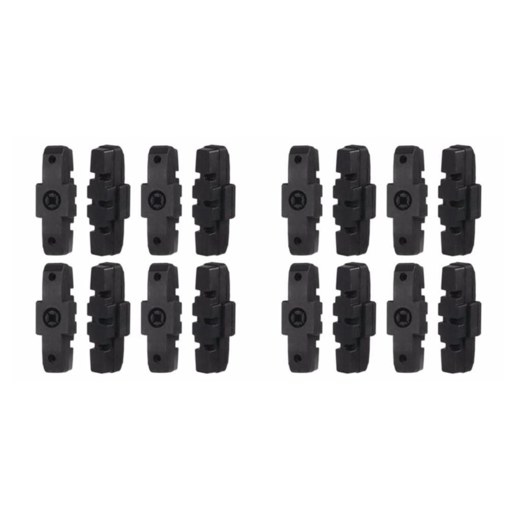 8 ks Černé snadná instalace brzdové čelisti pro Magura HS11/HS22/HS33 Široká kompatibilita Vysoký výkon