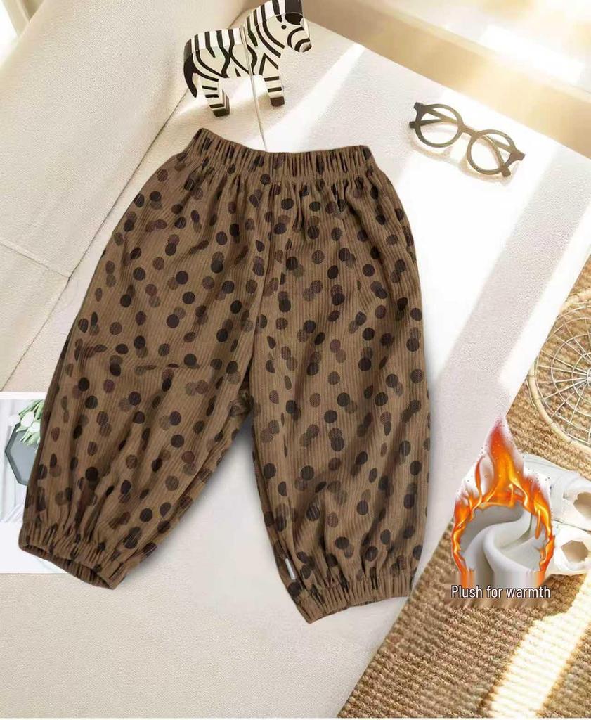 Children's Fleece-Lined Winter Pants: Boys' and Girls' Warm Sweatpants for Cold Weather