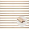 1/2/4/8PCS Decorative Wood Moldings Wooden Furniture Applications Decals for Walls Wood Corner Cabinet Applique Home Decor