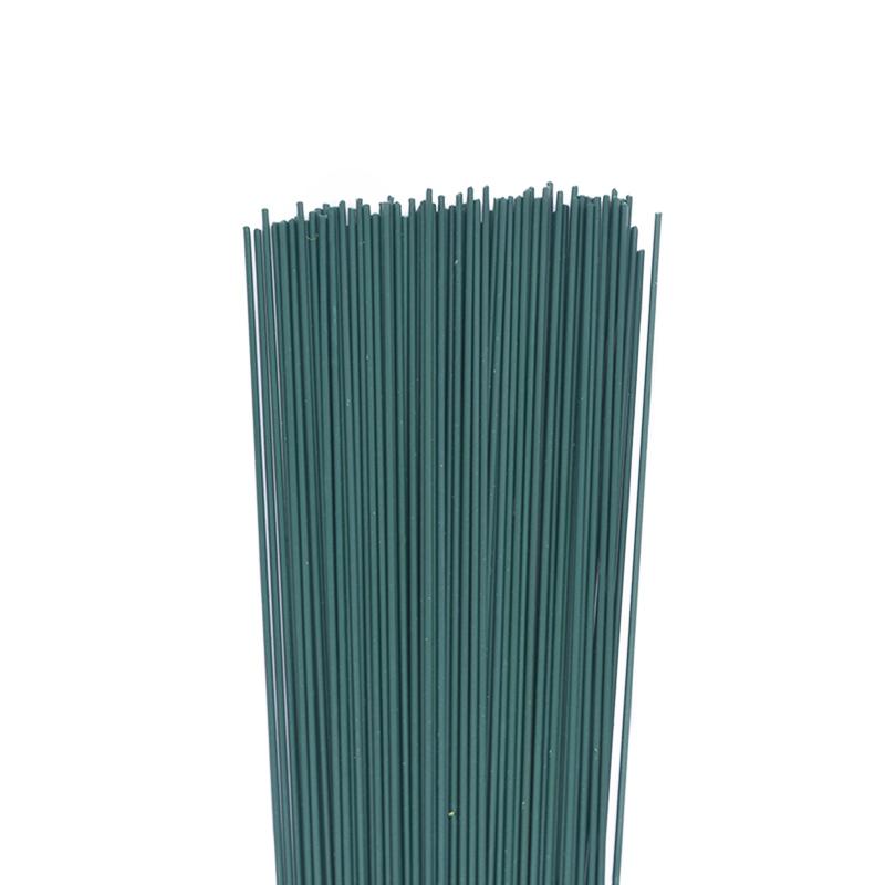20 Pezzi 15/25/40 cm Gambo di Fiore Artificiale Verde Materiale Floreale Fai da Te Gambo in Filo Fatto a Mano Accessori per Matrimonio Decorazione della Casa