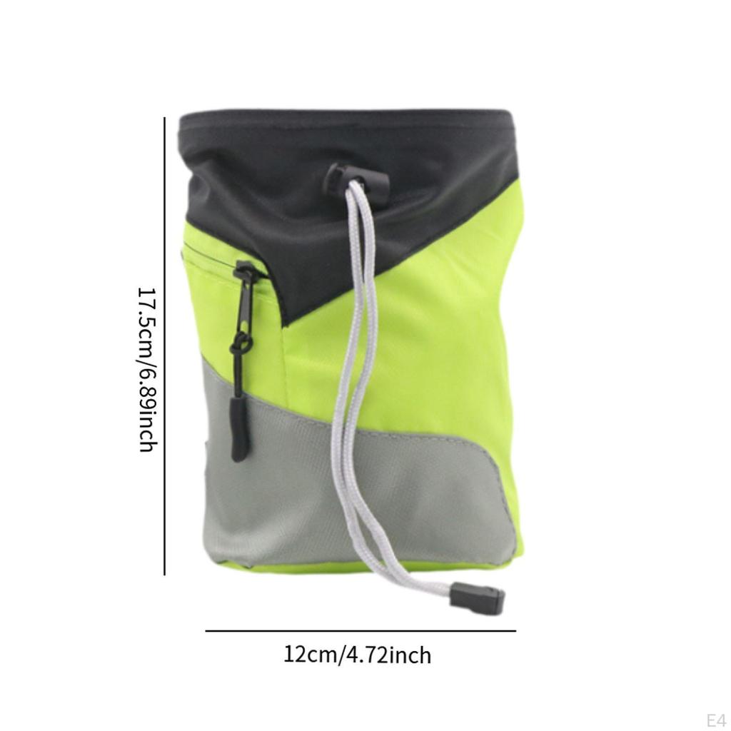 Chalk Bag Carrier Practical Storage Pouch Adjustable Waist Belt for Gymnastics Workout Gym