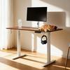 Standing Desk Frame Dual Motor, Electric Adjustable 100-180 cm Extension Length, 3 Memory Height Settings Stand Up Table Legs, Sit to Stand Desk Leg