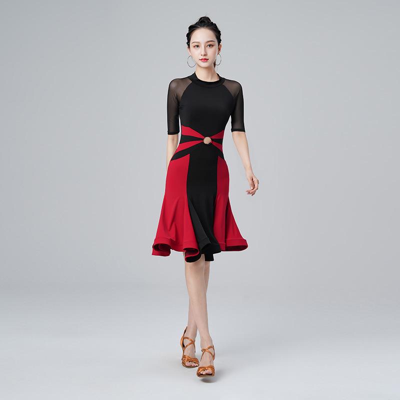 2025 Professional Adult Latin Dance Performance and Practice Dress