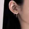 Less Is More 14K Gold Oval Earring (m)