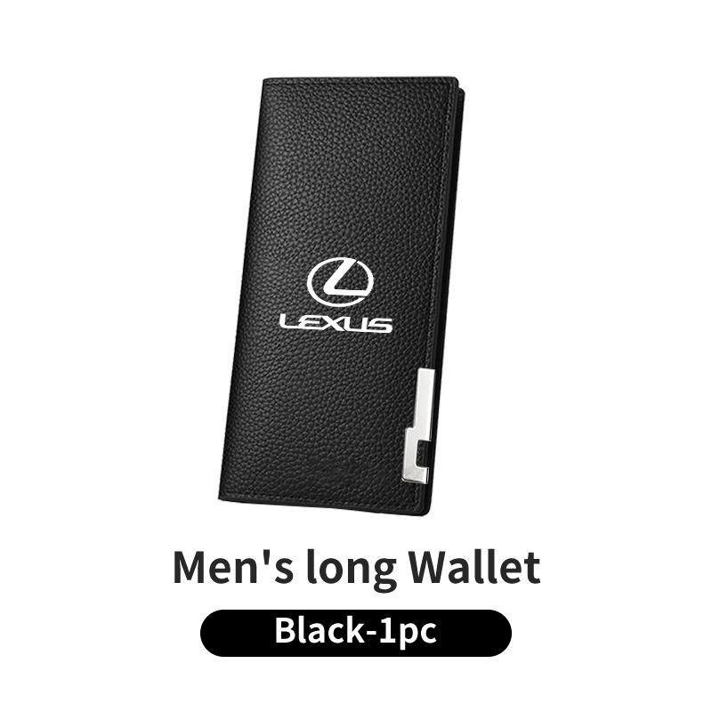 

Car Men s Wallet Slim Card Holder Coin Purse Clutch Bag Interior For Lexus IS250 IS200 ES350 GS400 GS430 GX460 HS250h IS300