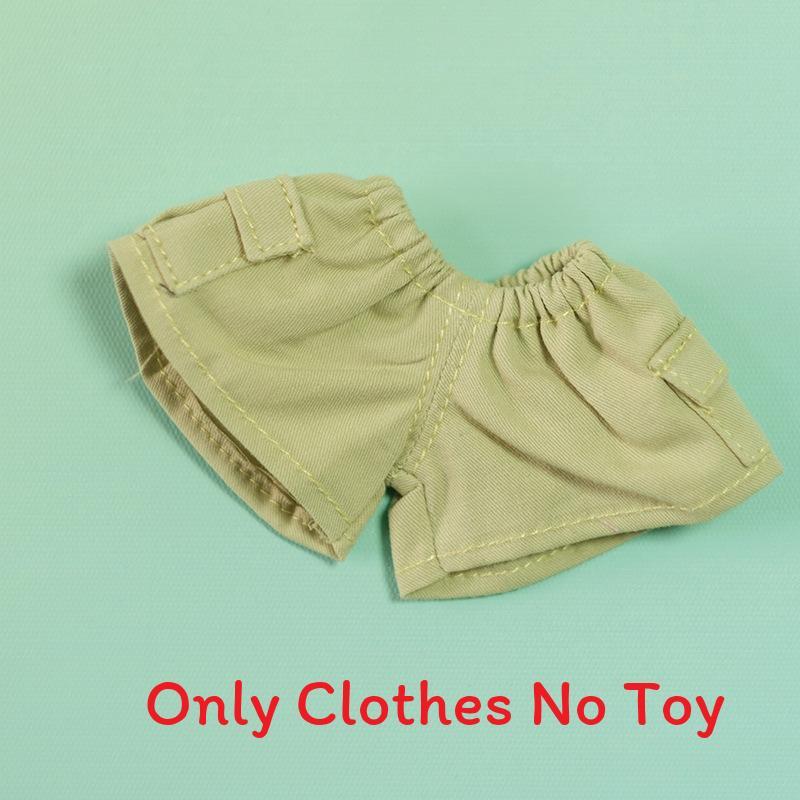 Clothing Plush Toy Clothes Tshirt Work Pant Set For Doll Costume Display