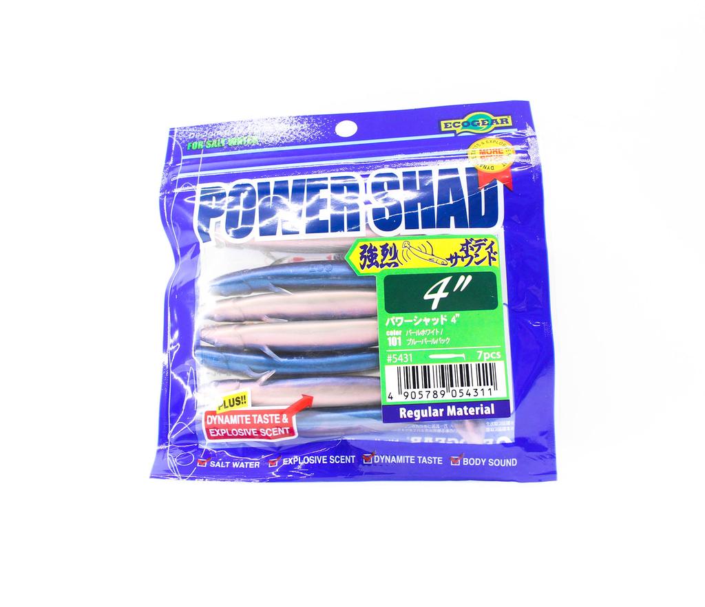 Ecogear Weicher Köder Power Shad 4 Zoll 101 (4311)