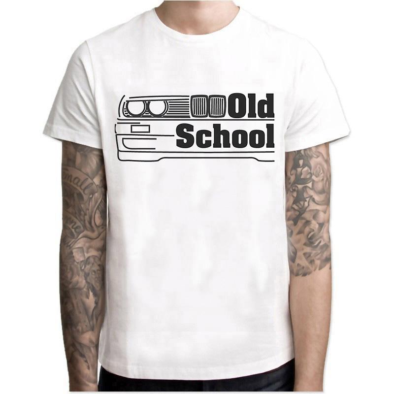 Harajuku Cool Automotive Car Turbo E30 E36 E46 T Shirt Men Anime T-shirts Tee Shirt Homme TShirt Male Streetwear Camisetas