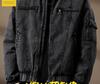 Luxury Men's Detroit Workwear 2025 Winter Duck Down Denim Jacket