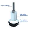 Hub Cleaning Tool Wheel Hub Resurfacing Kit Performance Tool Quick Remove Dust Oil Dirt Fits Power Drill Lug Studs Rotors Truck