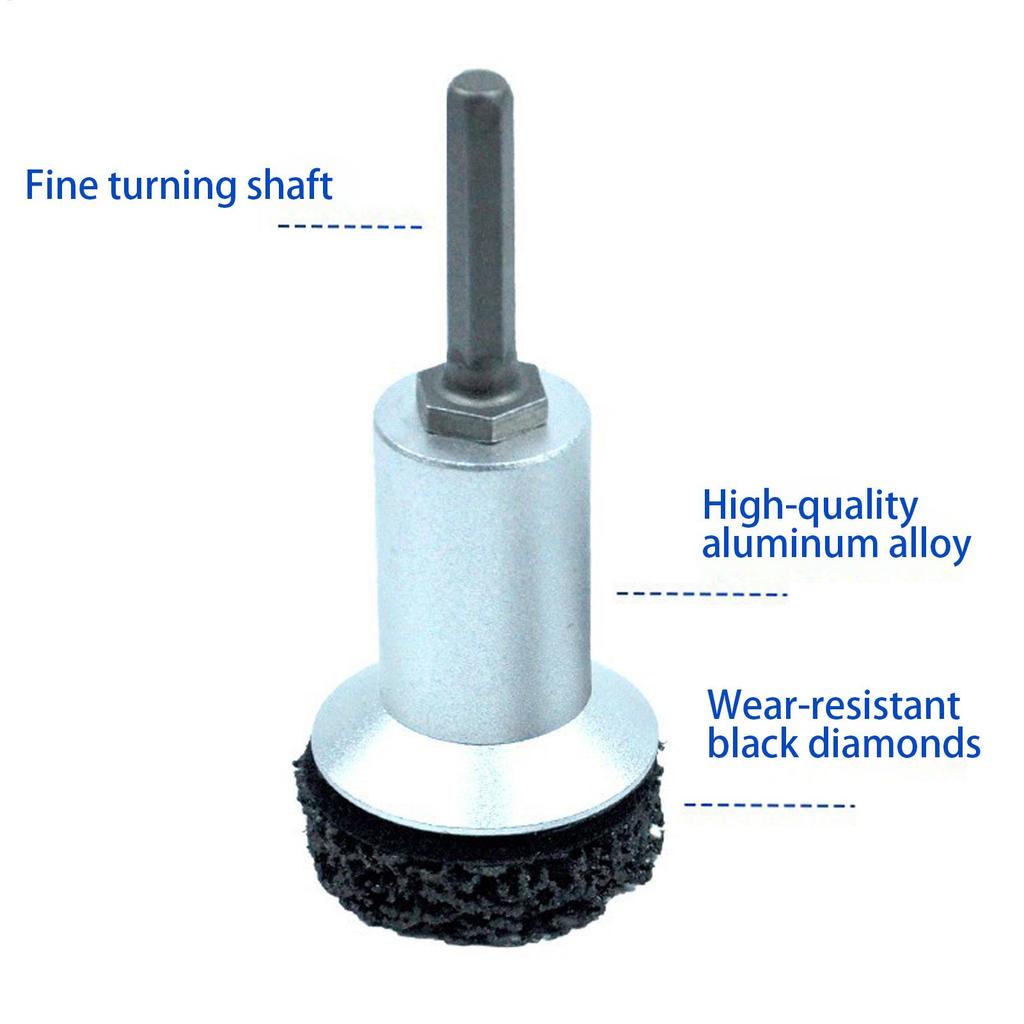 Hub Cleaning Tool Wheel Hub Resurfacing Kit Performance Tool Quick Remove Dust Oil Dirt Fits Power Drill Lug Studs Rotors Truck