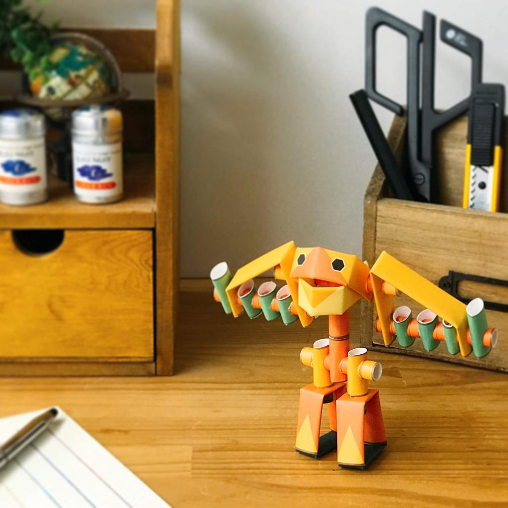 PIPEROID Classics Jet Jonathan A paper craft kit that can be enjoyed by elementary school children to adults Perfect for boys and girls who love