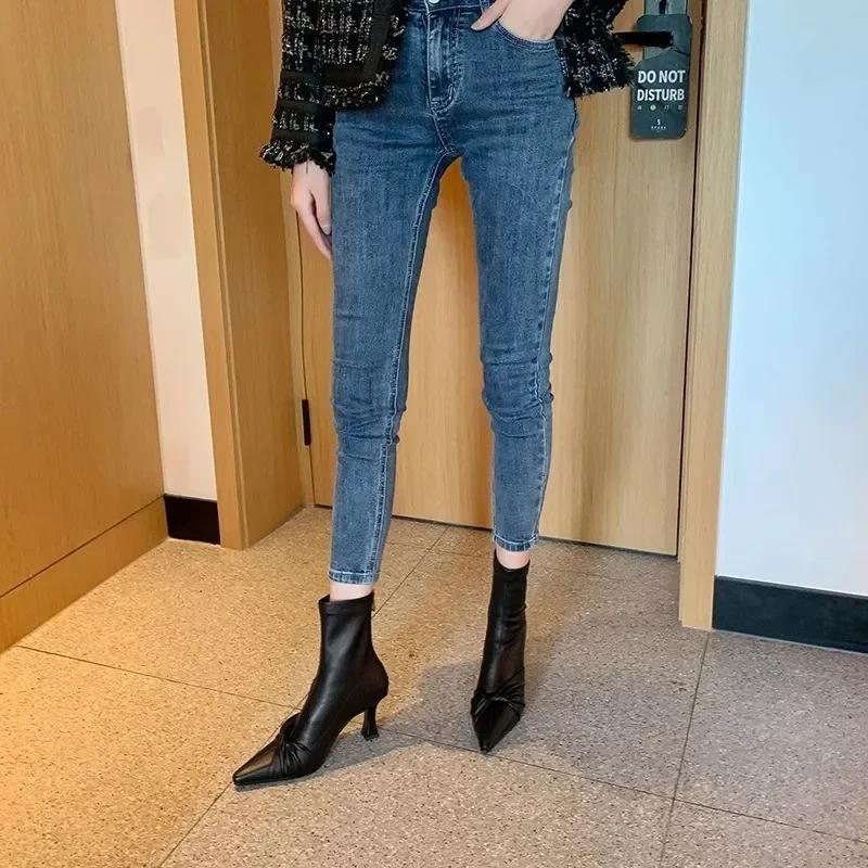 Modern Boots Patent Leather Designer Brand Luxury 2025 New Winter Ankel Boots Bow Wedding Party Dress Gladiator Women Shoes