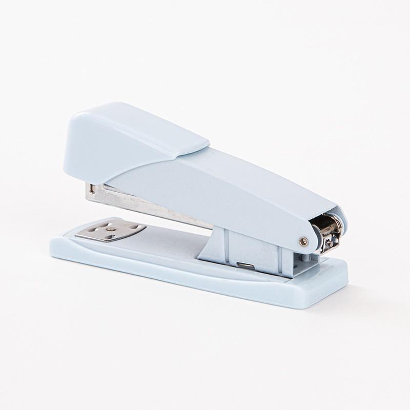 Handheld Macaron Color Metal Stapler - 12-Sheet Capacity, Multi-function Office Stapler