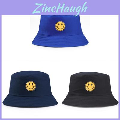 Cotton Embroidered Fisherman Hat With Sun Protection For Summer Beach And Casual Wear