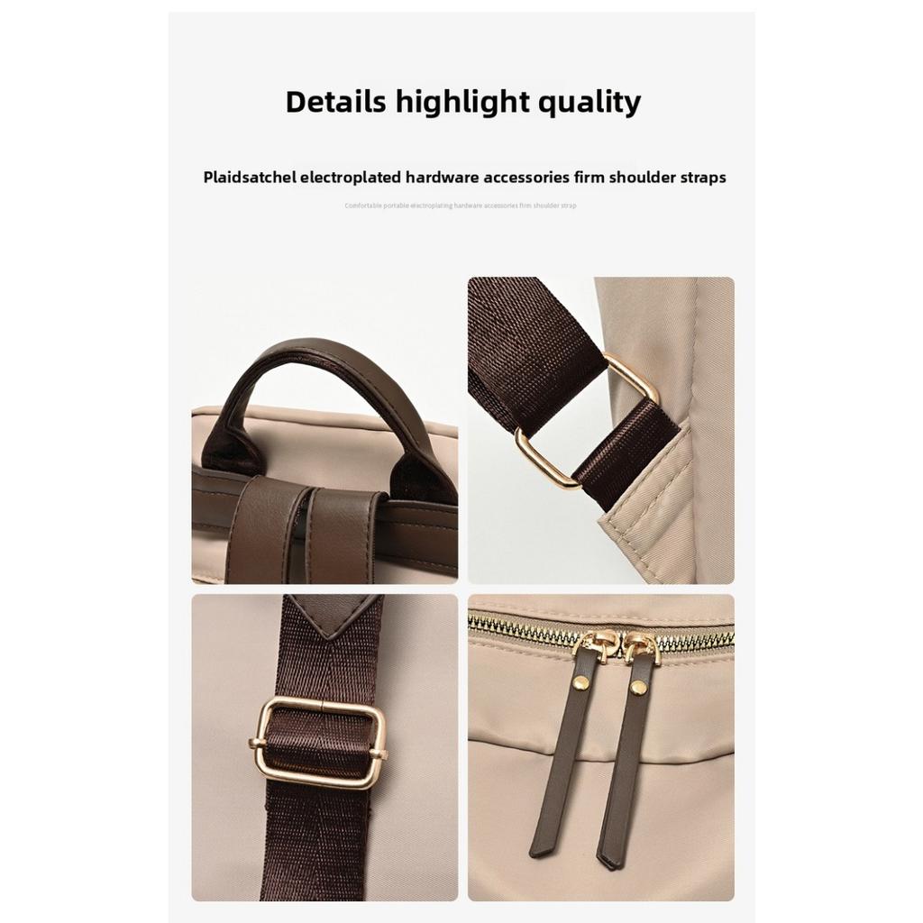 Ladies' Large Capacity Backpack - Lightweight and Durable Nylon College Style Backpack School Backpack | Fashion Backpack | Nylon Travel Backpack