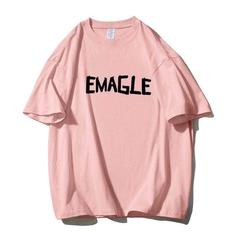 Shellsuning большие хлопковые футболки с графическим рисунком женские летние мягкие — фото 29