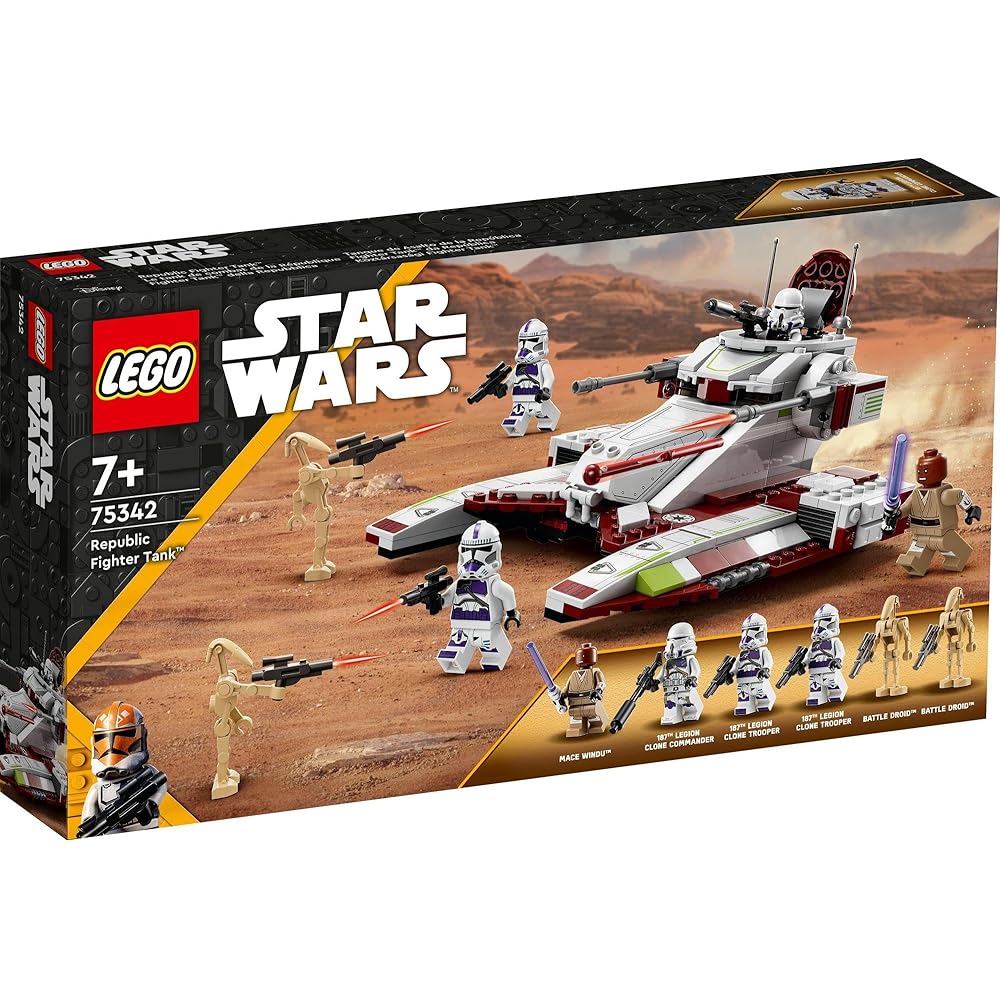 LEGO Star Wars Republic Fighter Tank 75342 Stavebnice pro kluky od 7 let