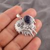 Sodalite Handmade Gemstone Pendant, 925 Solid Sterling Silver Pendant Antique Jewelry, Pendant For Engagement Gift