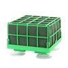 Floral Foam Cage Flower Cage Holder with Foam for Alive/Artificial Flowers Arrangement Wet Floral Foam Blocks for Wedding Birthdays Home Decor
