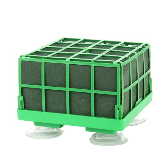 Floral Foam Cage Flower Cage Holder with Foam for Alive/Artificial Flowers Arrangement Wet Floral Foam Blocks for Wedding Birthdays Home Decor