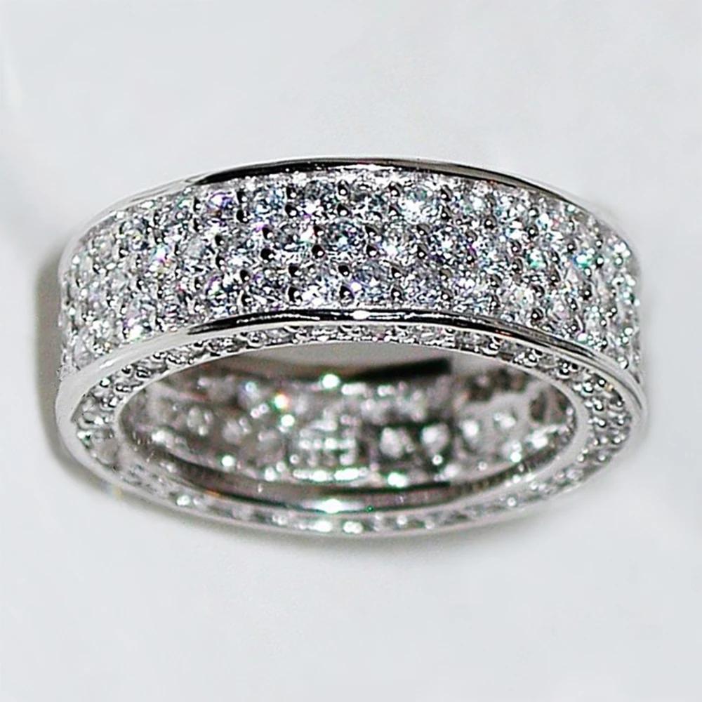 CAOSHI Delicate Female Finger Rings Sparkling Cubic Zirconia Temperament Accessories Attractive Graceful Wedding Party Jewelry