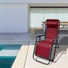 Folding Chair Marbueno Burgundy 90 X 108 X 66 Cm