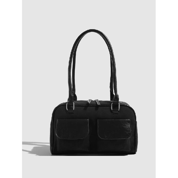 Korean blogger's sweet and cool underarm bag 2025 niche design classic fashion handbag shoulder bag bowling bag