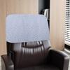 Solid Color Backrest Slipcover Dustproof Office Chair Backrest Cover  Chair Back Protection