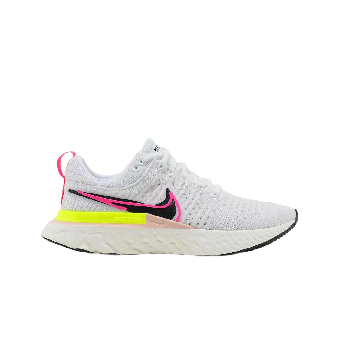 

(в) Nike React Infinity Run Flyknit 2 Белый Розовый Взрыв 245