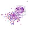 12 Colors Laser Butterfly Glitter Shiny Lip Gloss Glittering DIY Decor Butterflies Laser Flakes Lipgloss Base Mix Decorations 3g