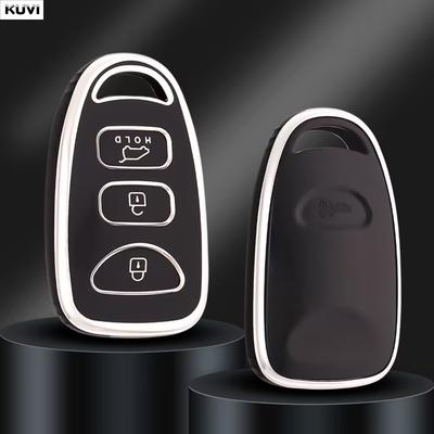 3+1 Button Tpu Car Key Case Cover For Kia Cerato 2 2008 Forte Soul Remote Case For Hyundai Sonata Santa Fe  Tucson 2008 Jm