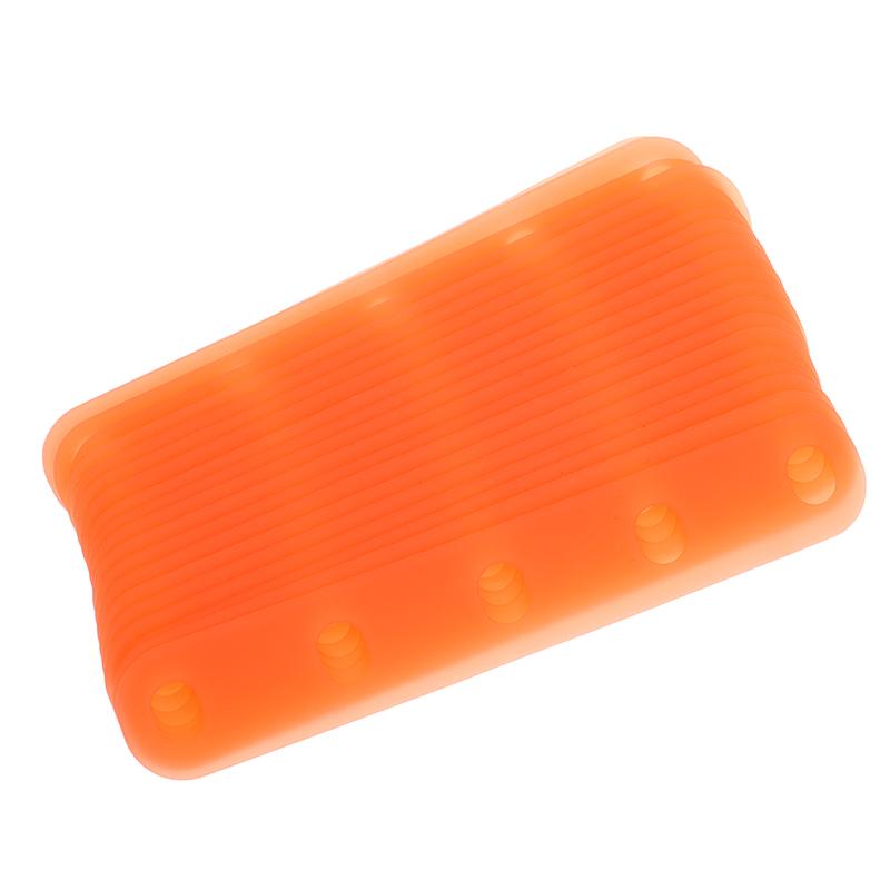 20Pcs Barber Shop Perm Band Hair Perm Rods Hair Rollers Cold Wave Rods With Elastic Rubber Band Professional Styling Tools