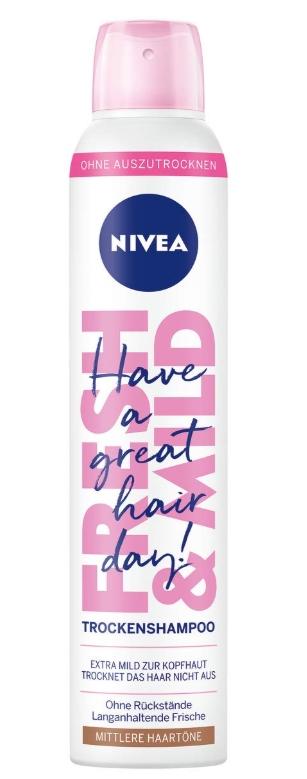 Nivea Professional Shampooing sec - Formule revitalisante 200 ml