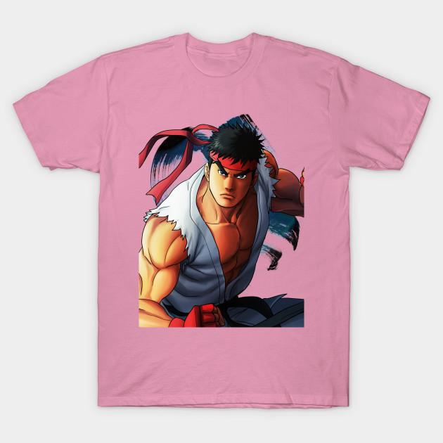 T Shirt Women Ryu Harajuku Print Kawaii Tshirt Summer Short Sleeve Female T-Shirt Top Tee