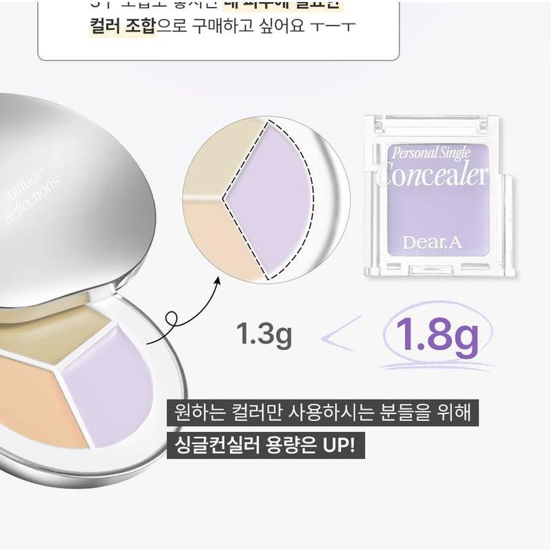 Dear.A - Personal Single Concealer - 10 Colors