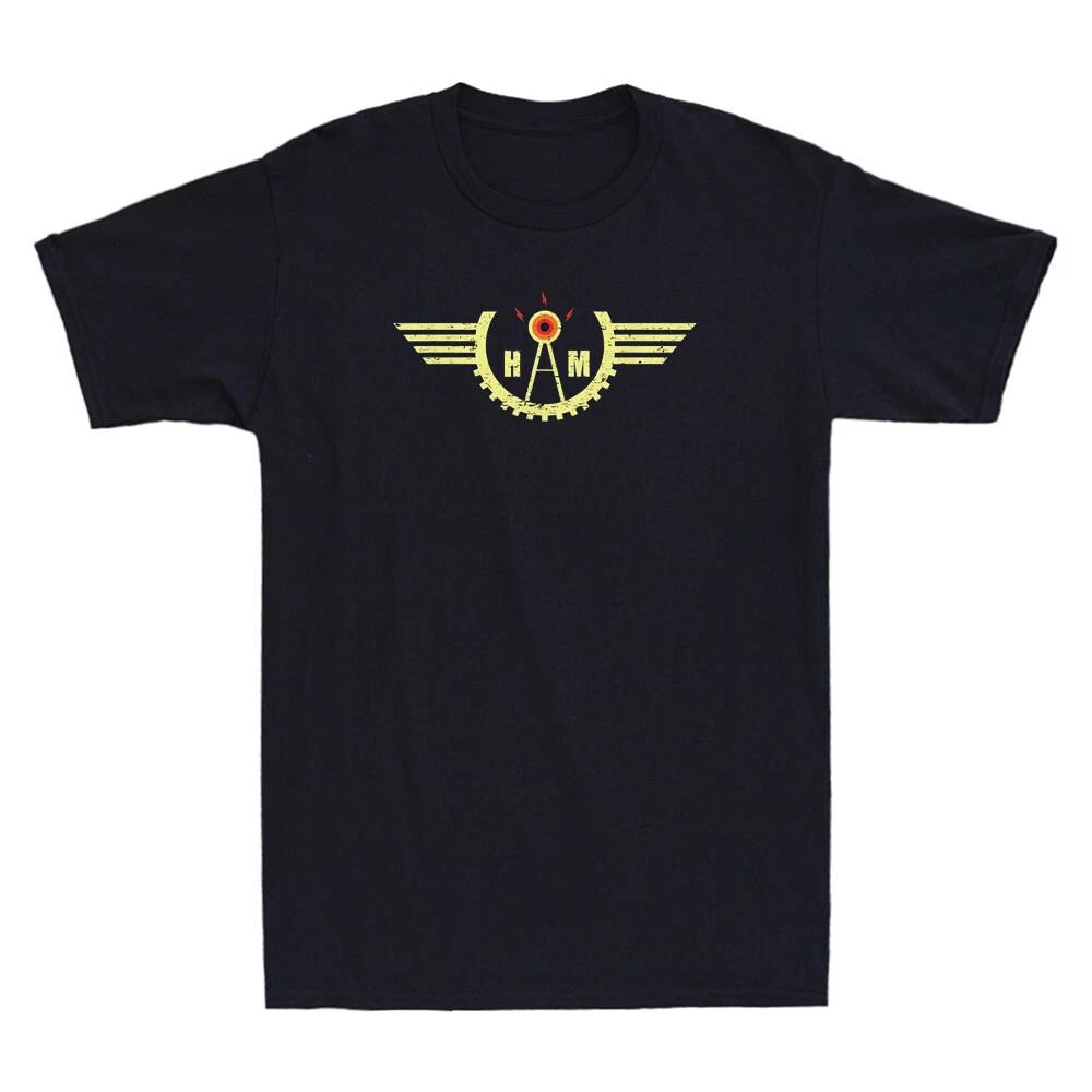 Ham Radio Operator Amateur Antenna Funny Gift Vintage Men s Short Sleeve T-Shirt XL