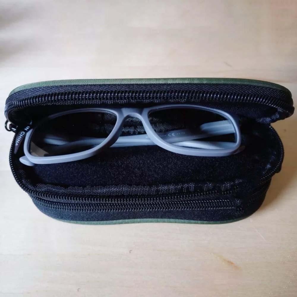 Large Capacity Double-layer Glasses Organizer Cloth Glasses Protective Pouch  Daily