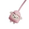 Goat PU Leather Sheep Bag Charm Cartoon Sheep Keychain Fashion Lamb Pendant  Bag Decoration