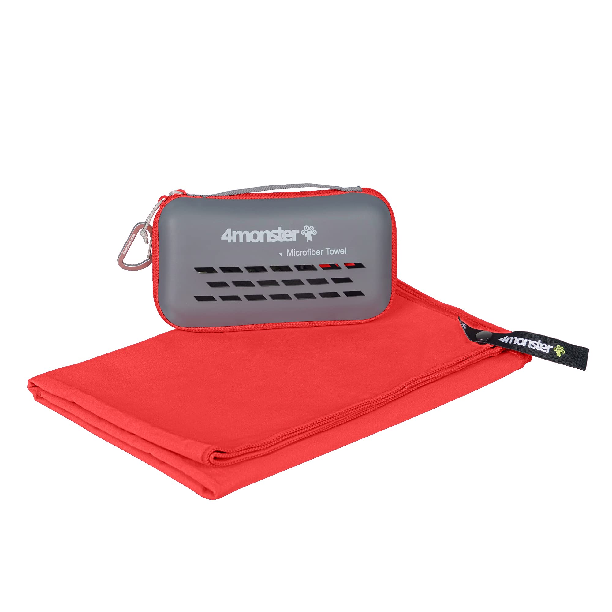 

4Monster Sports Towel, Outdoor Microfiber Towel, Compact, Quick-Drying Towel, Gym Towel, Face Towel, Swimming Towel, Travel Towel, Bath Towel