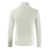 Autumn and Winter Men's High Neck Sweater Korean Version Slim Fit Youth Solid Color Pullover Bottom Knitted Jersey