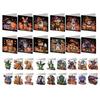 6PCS DIY Diamond Painting Greeting Card Set Halloween Designs Rhinestone Diamond Art Mosaic Postcards for Halloween and Holidays