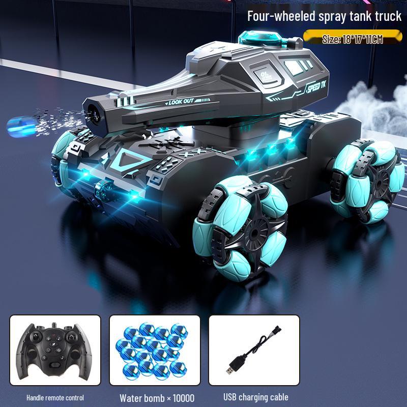 Cross-Border Gesture-Control Remote Water Bomb Tank 360° Rotating Off-Road Toy Car